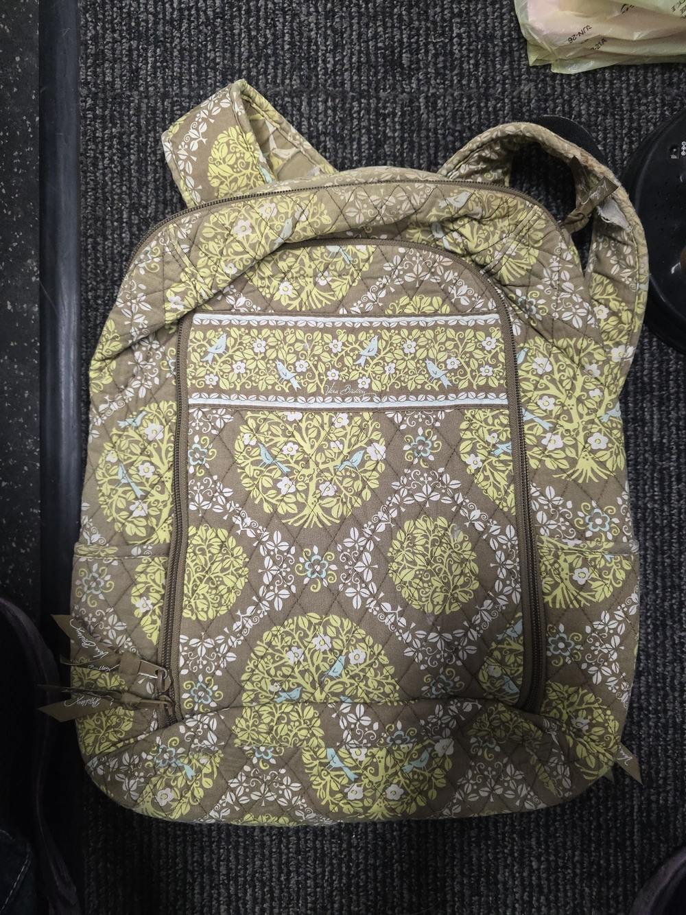 Vera Bradley Quilted Cotton Backpack in Sittin in a Tree Sittin in a Tree